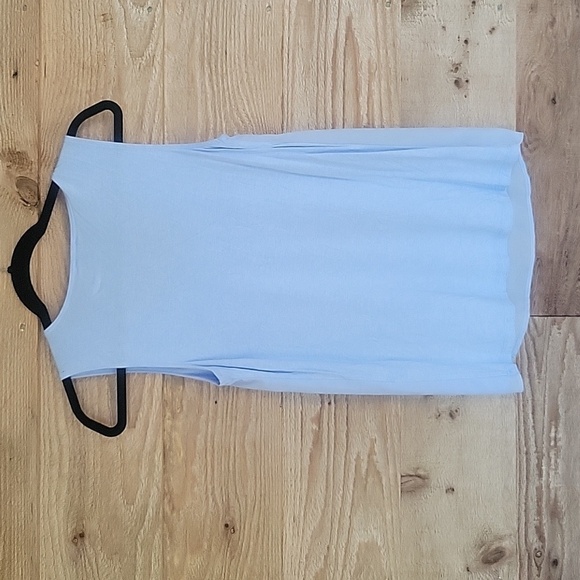 Ann Taylor Factory XSmall Light Blue Layered Tank - Picture 5 of 6